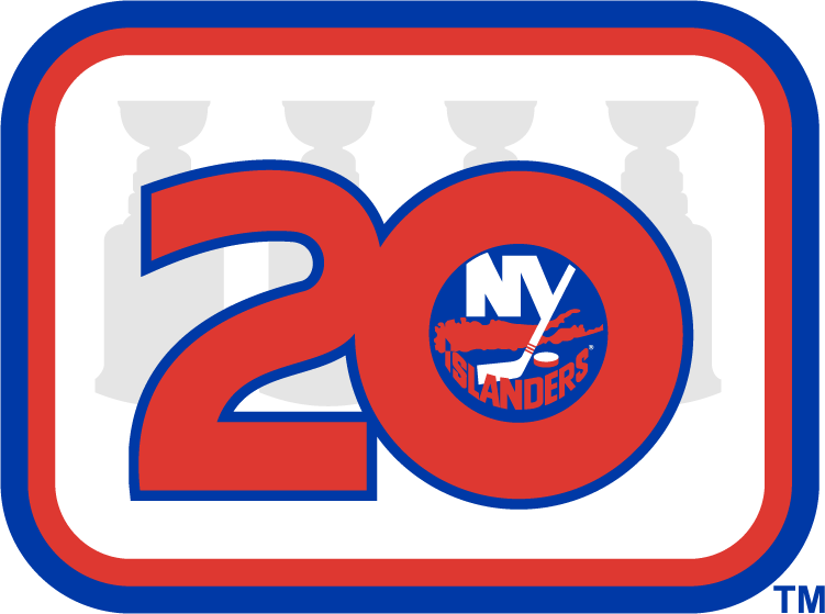 New York Islanders 1991 92 Anniversary Logo cricut iron on